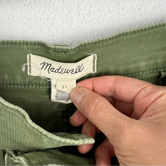 Madewell The Perfect Vintage Fatigue Khaki Shorts 27 - Picture 5 of 9